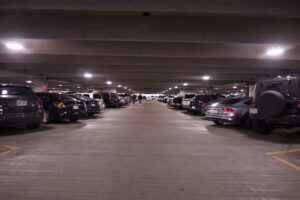 Optec Potawatomi Parking Garage Lighting